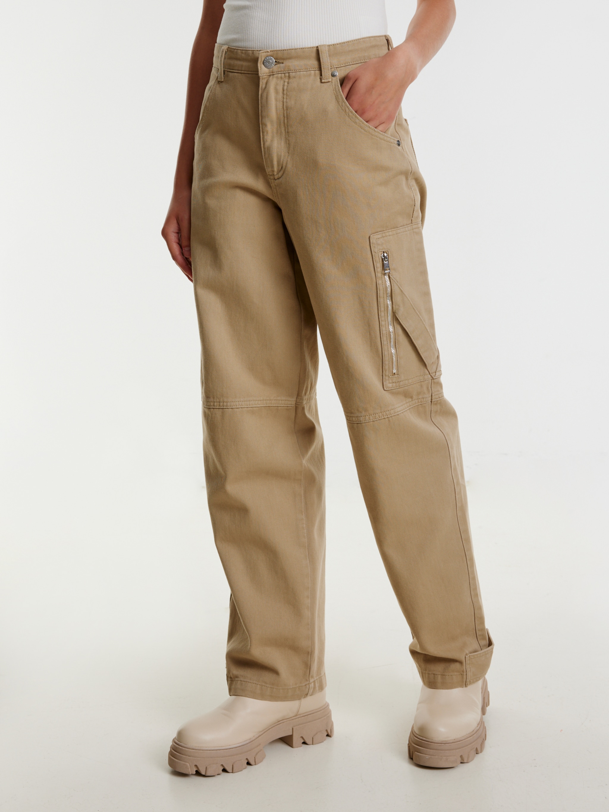 EDITED Producten Jeans 'Rieke' Bruin