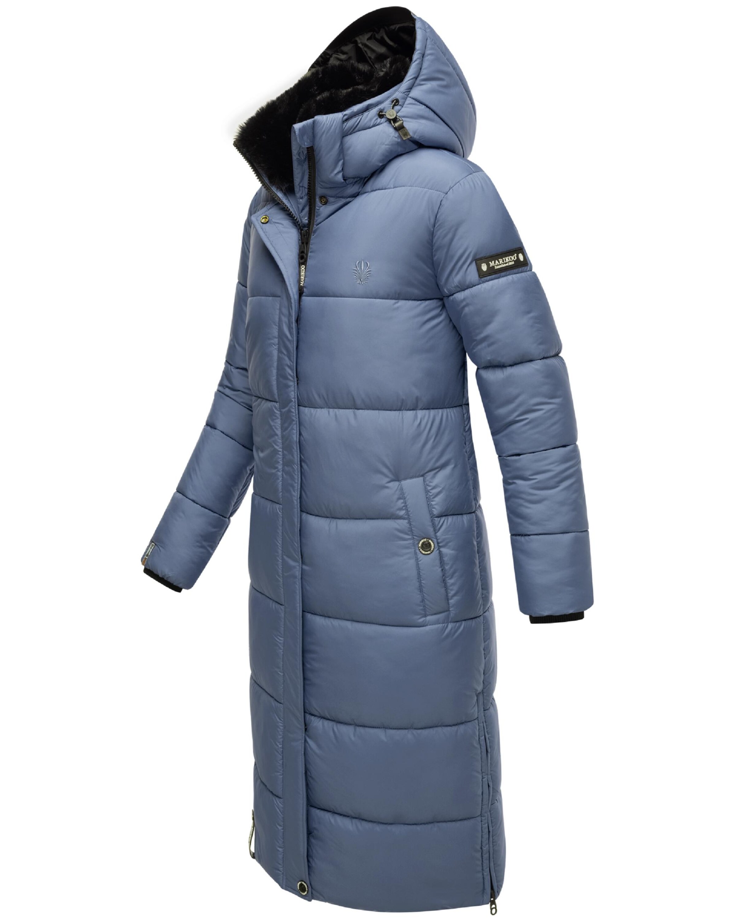 MARIKOO Χειμερινό παλτό 'Reliziaa' σε μπλε