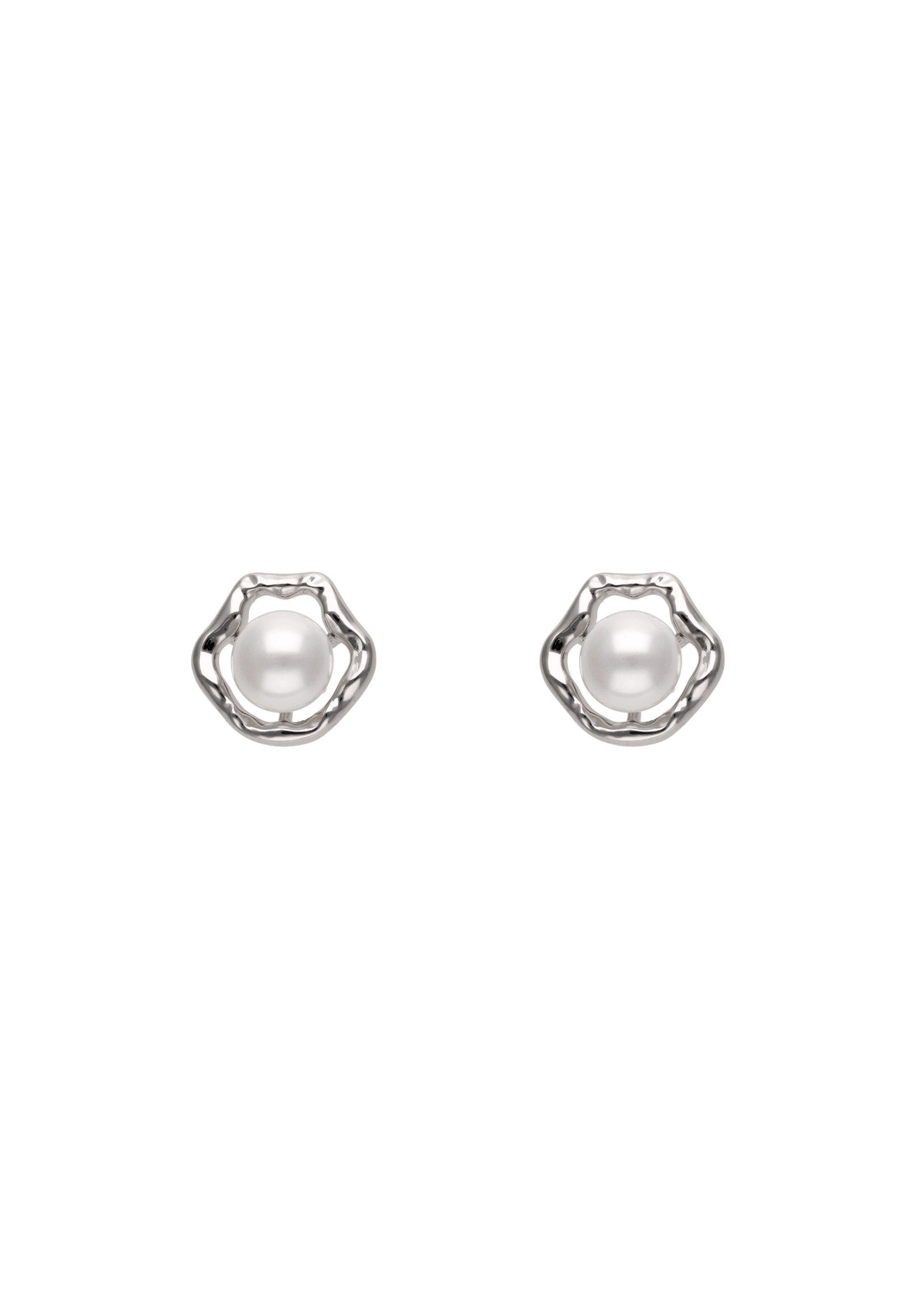 Gaya Boucles d'oreilles en argent, Vue avec produit