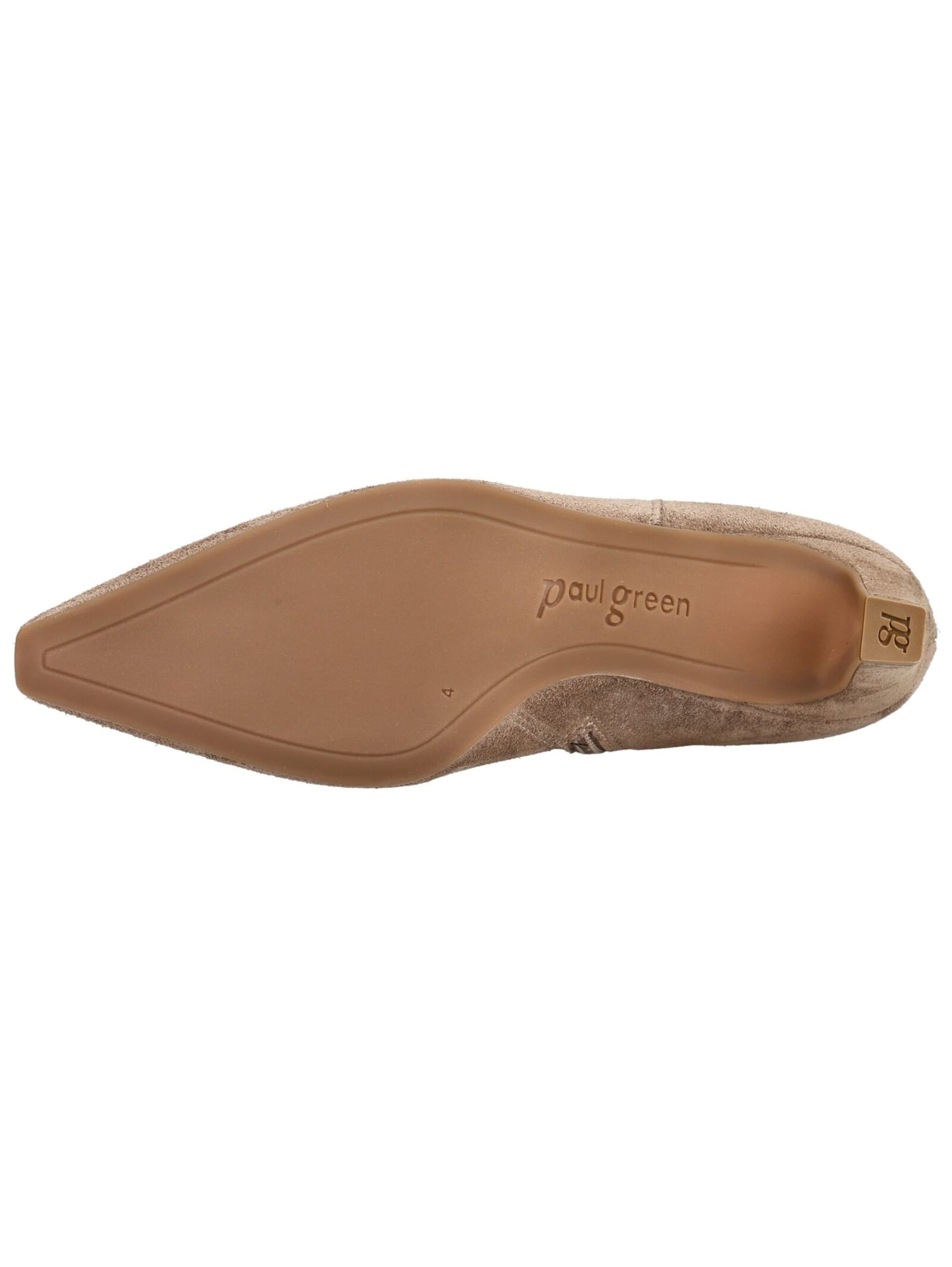 Paul Green Enkellaarsjes in Beige