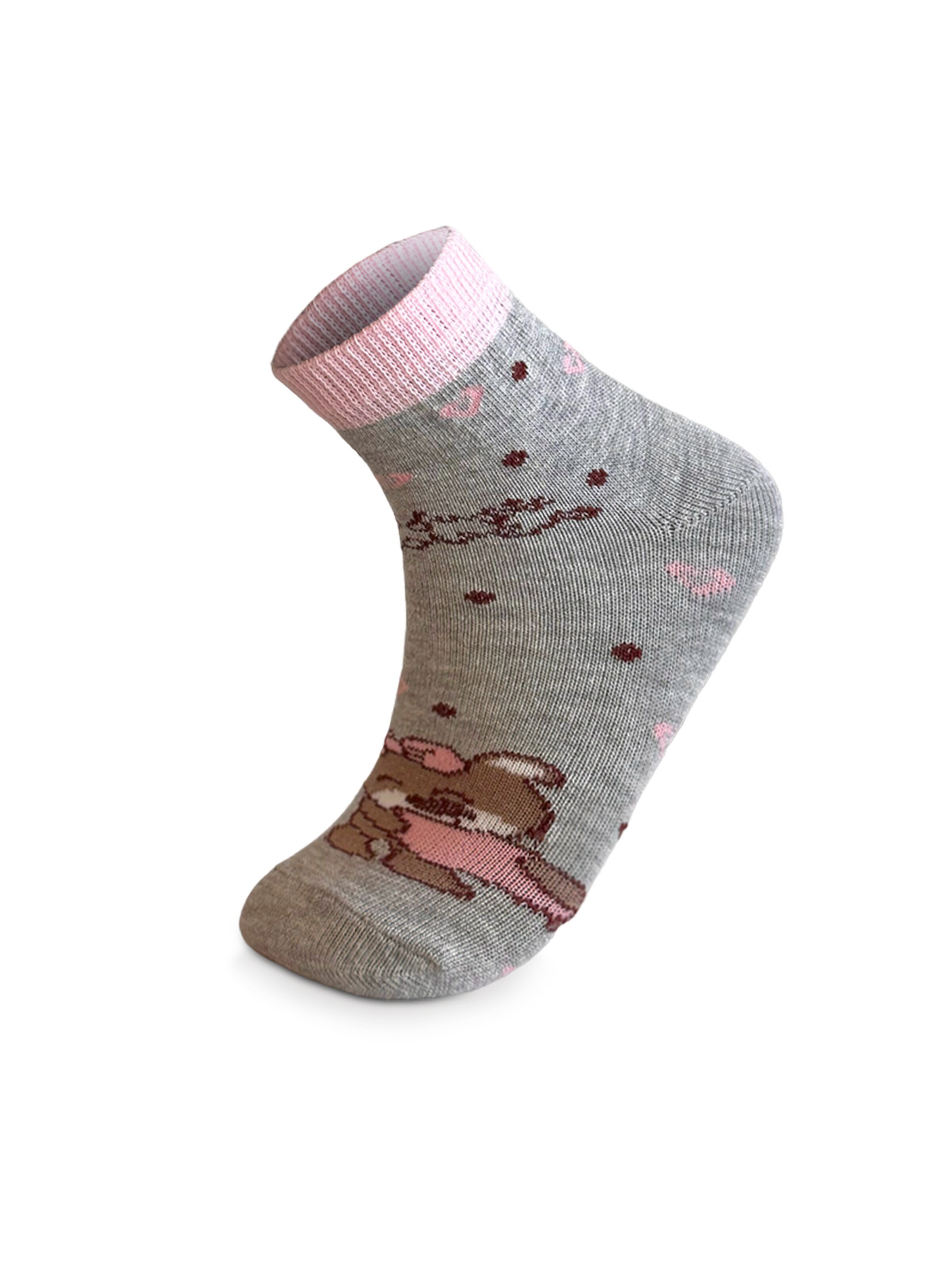 Chaussettes 'Süße Tiere' Crea Socks en mélange de couleurs