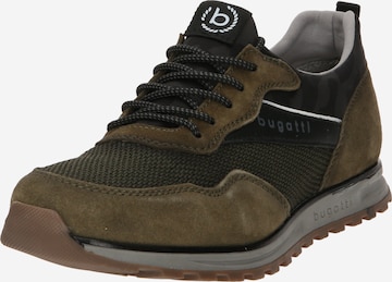 bugatti Athletic Lace-Up Shoes 'Cirino' in Green: front