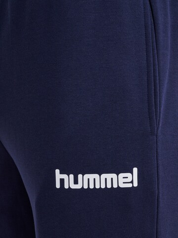 Hummel Tapered Broek in Blauw