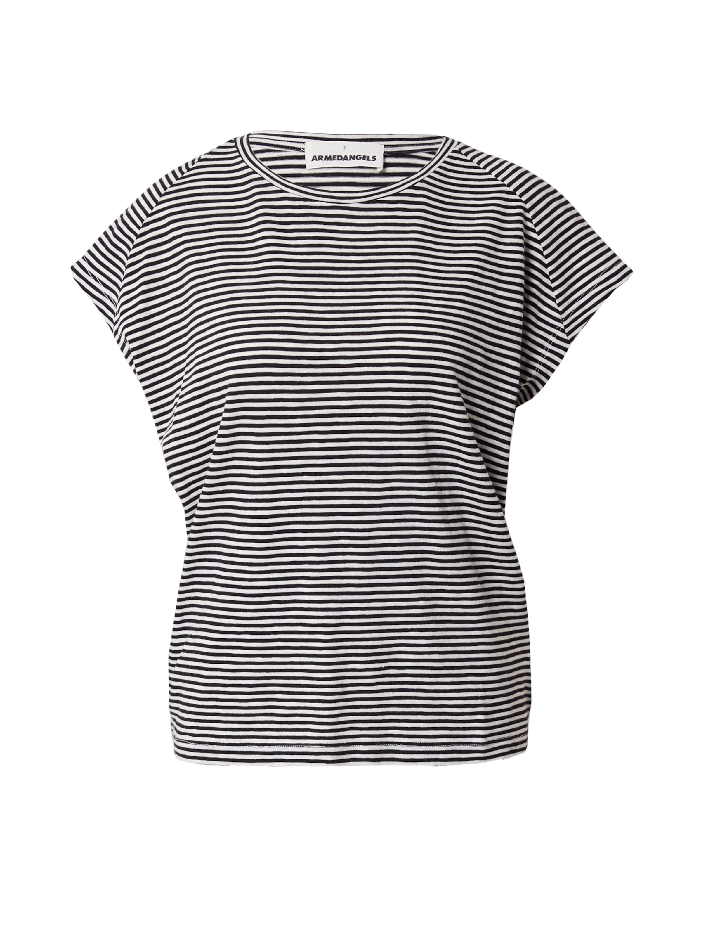 ARMEDANGELS Shirt in Black / White, Item view