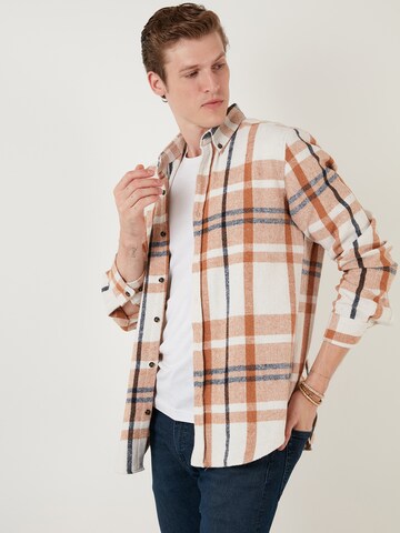 Buratti Regular fit Button Up Shirt 'Buratti' in Mixed colors