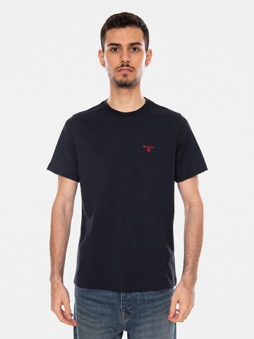 T-Shirt 'ESSENTIAL' Barbour en bleu : devant