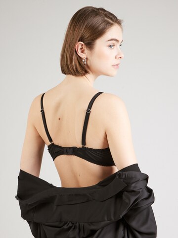 Boux Avenue Balconette Bra 'AMORE' in Black