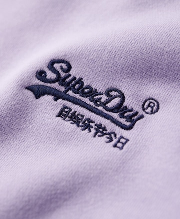 Superdry Sweatshirt 'Essential' in Lila