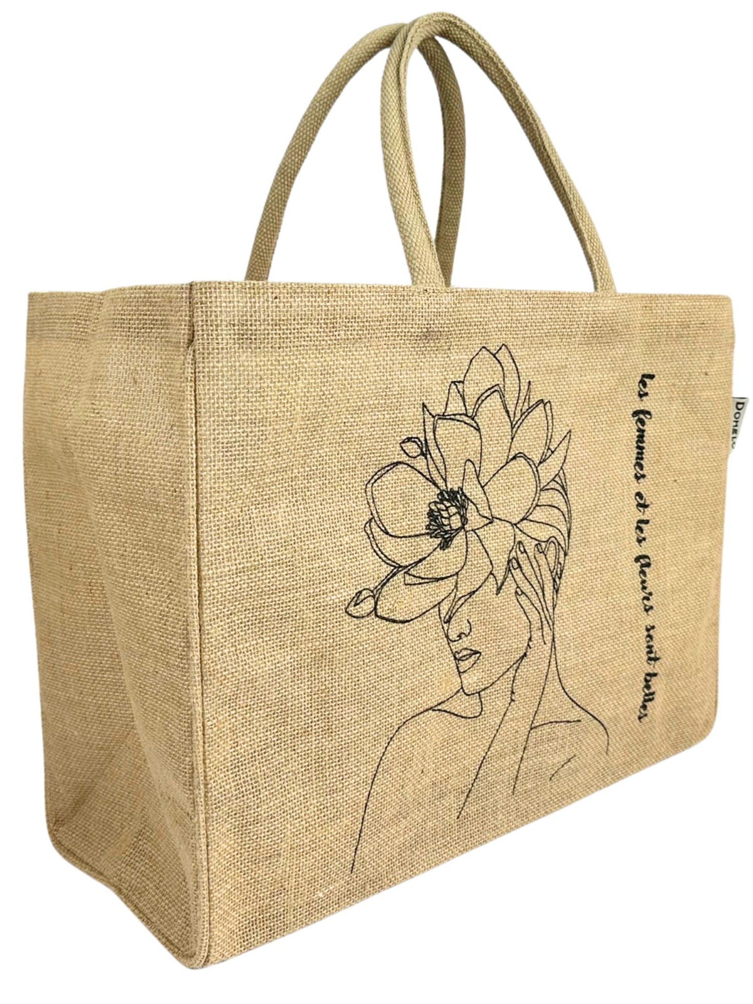 DOMELO Beach Bag 'Domelo' in Beige