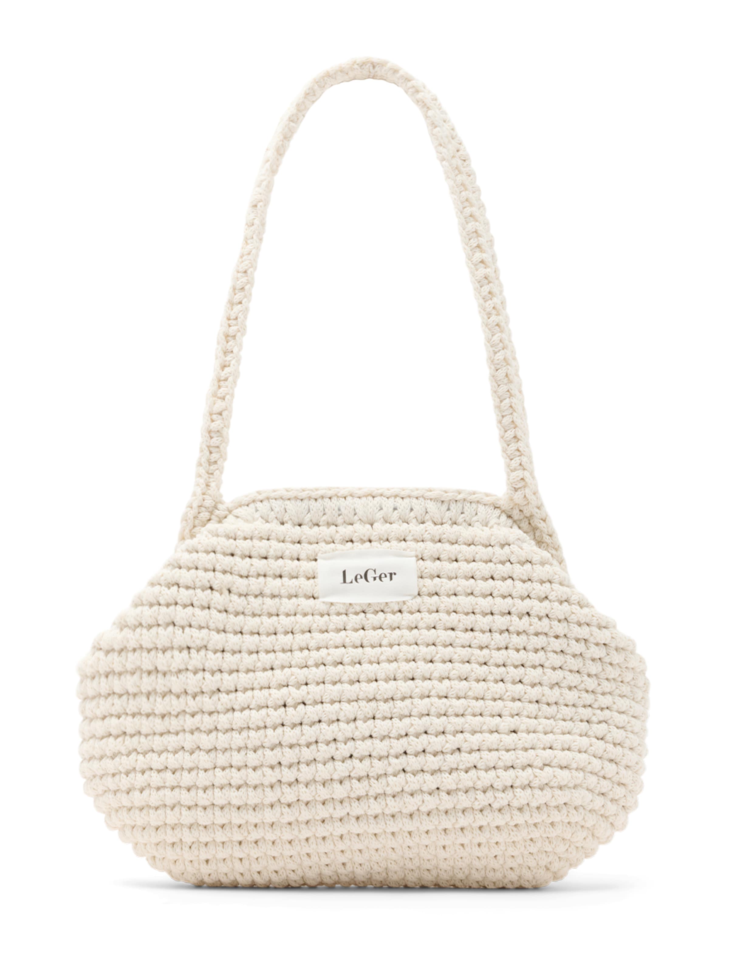 LeGer by Lena Gercke Kabelka na rameno 'Perle' - Biela: predná strana