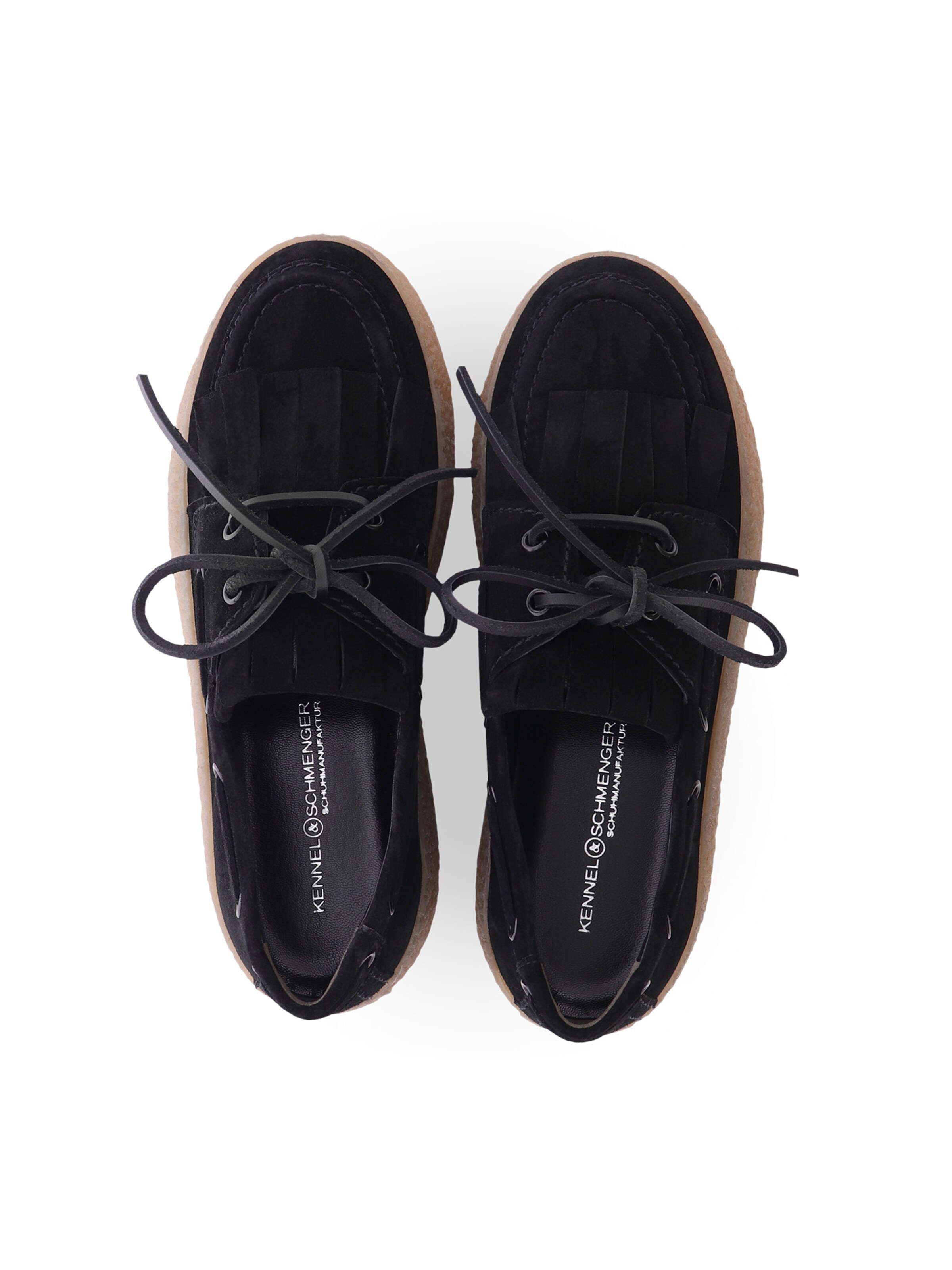 Kennel & Schmenger Classic Flats 'Pit' in Black