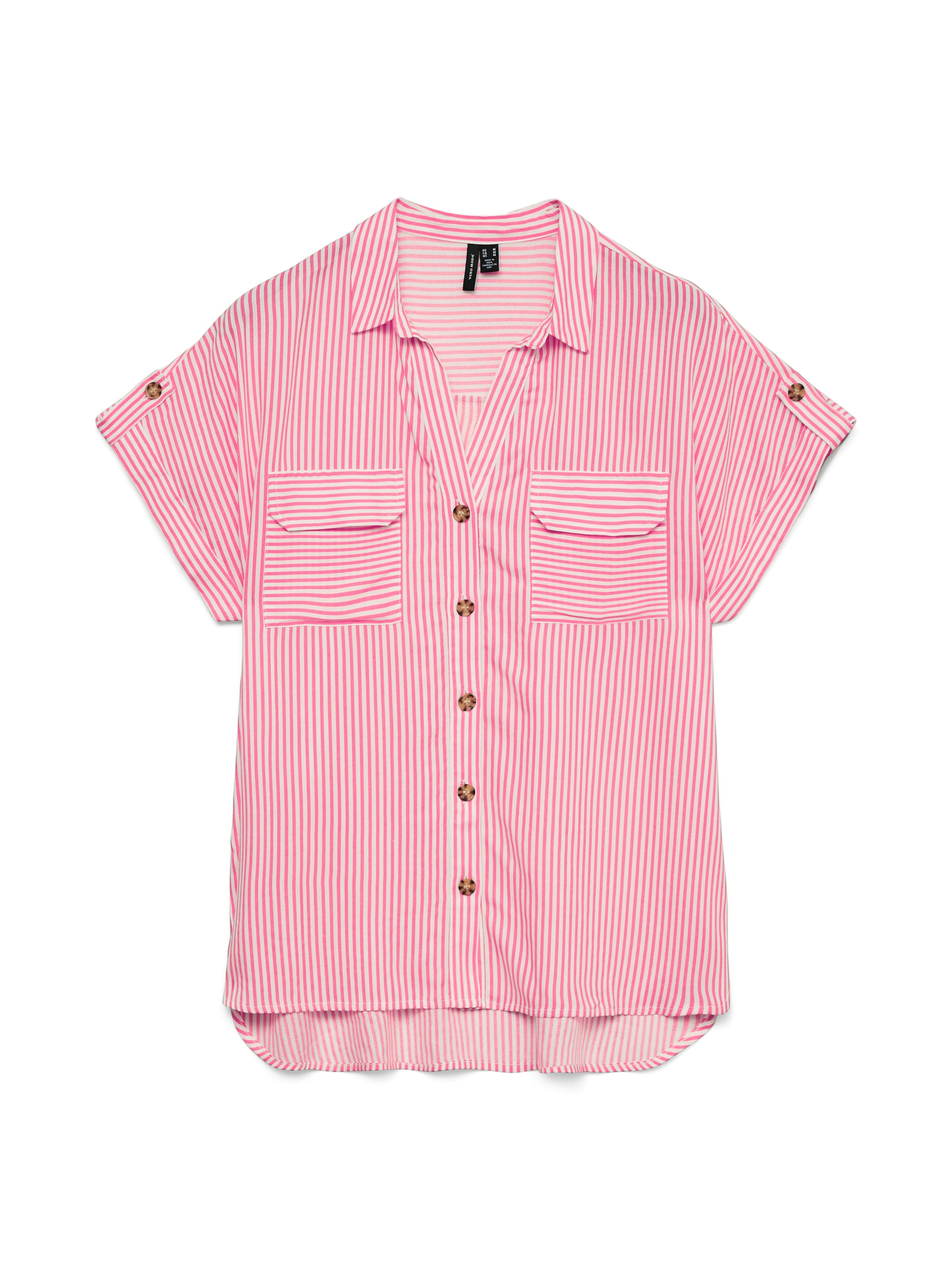 VERO MODA Bluse 'VMBumpy' in Pink: Vorderseite
