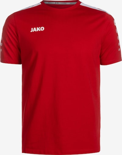 JAKO T-Shirt fonctionnel 'Power' en rouge / blanc, Vue avec produit