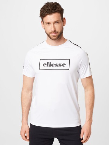 ELLESSE Performance Shirt 'Zolari' in White: front