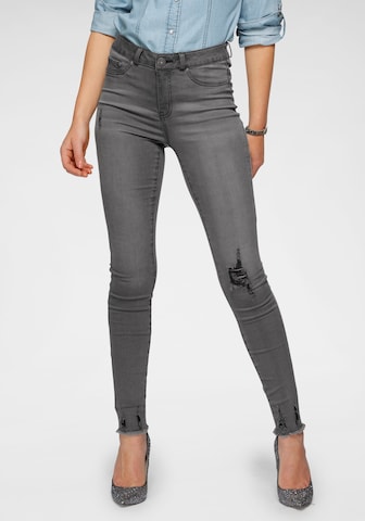 ARIZONA Skinny Jeans in Grey: front