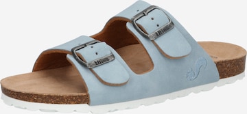 thies Mules in Blue: front