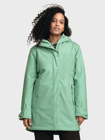 Schöffel Outdoor jacket 'Froda' in Green: front
