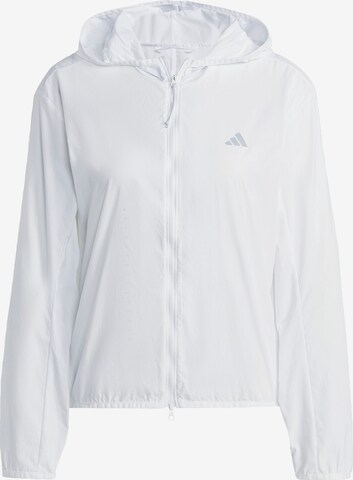 ADIDAS PERFORMANCE Sportsjakke 'Run It' i hvid: forside