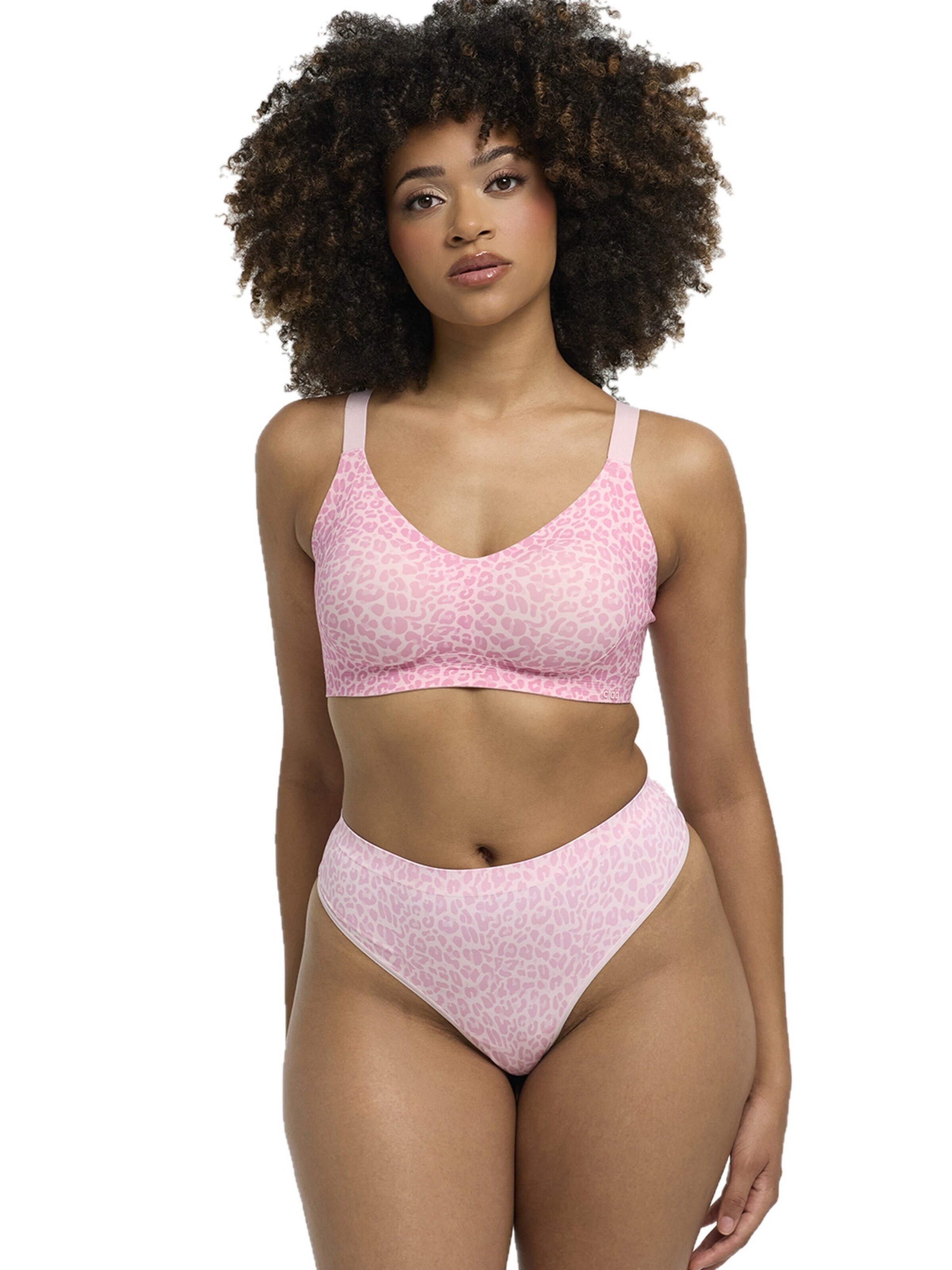 Push-up Soutien-gorge 'Seamless Compact Push-Up BH' cfab en rose : devant