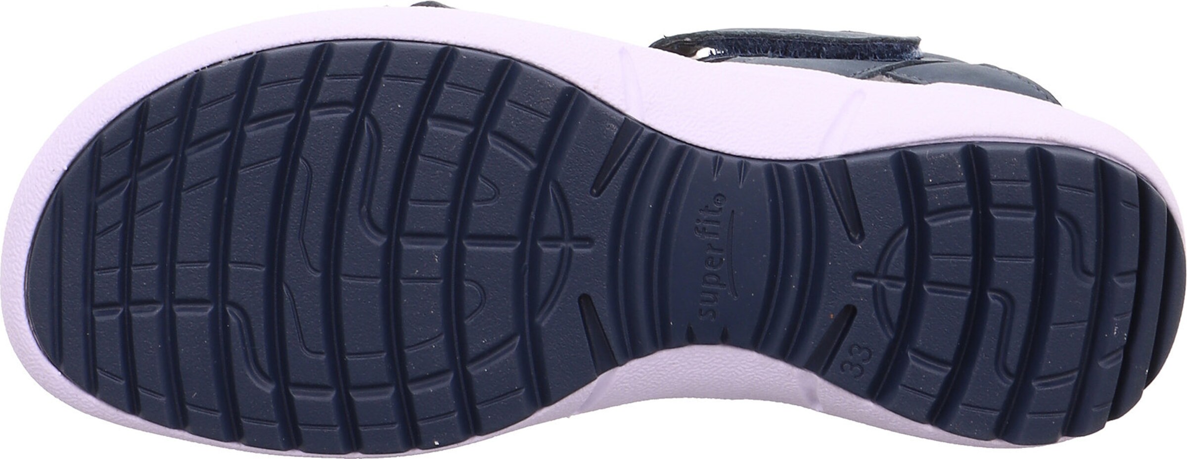SUPERFIT Sandalen 'Rainbow' in Blau