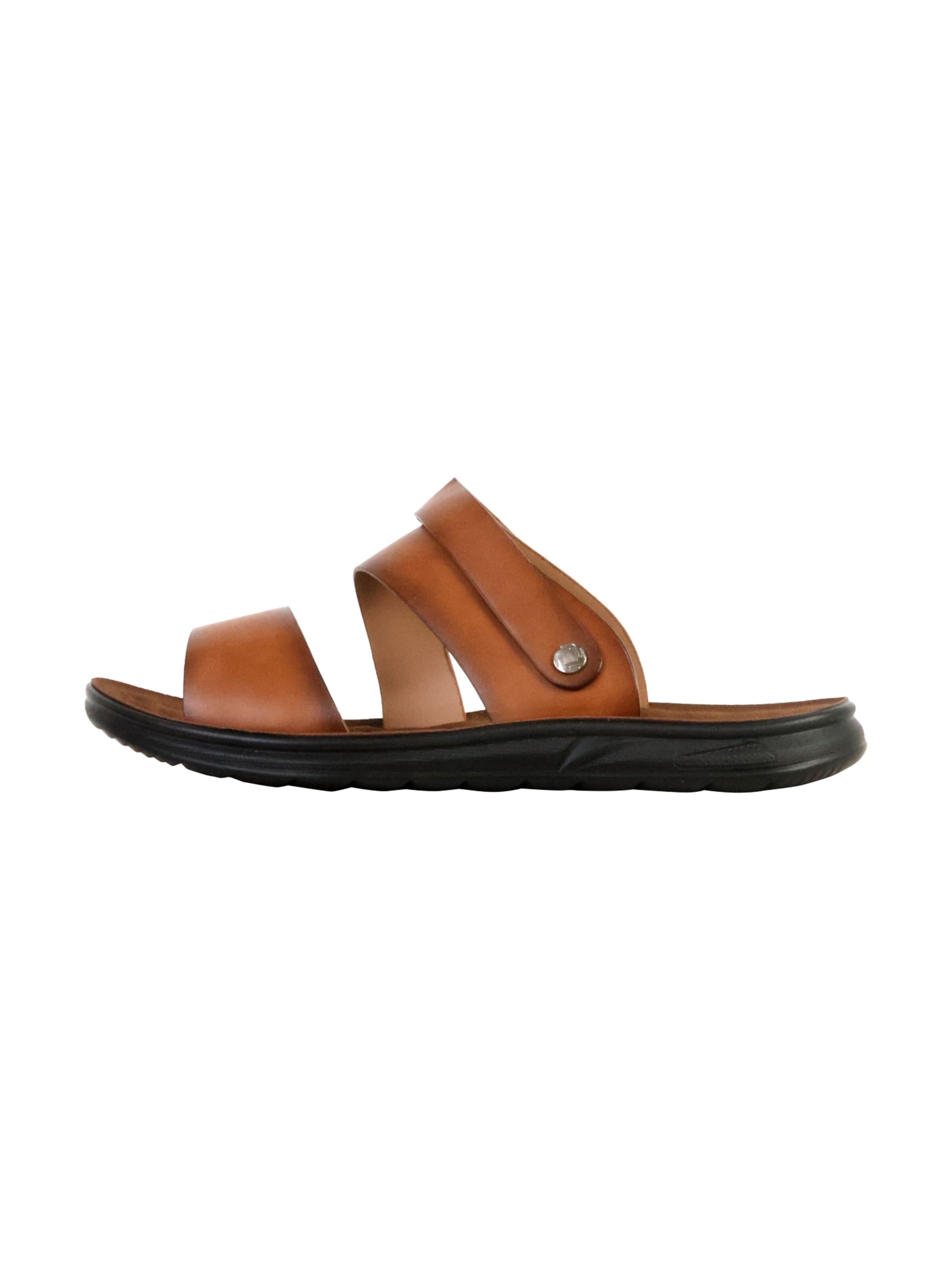 Sandales Elong en marron : devant