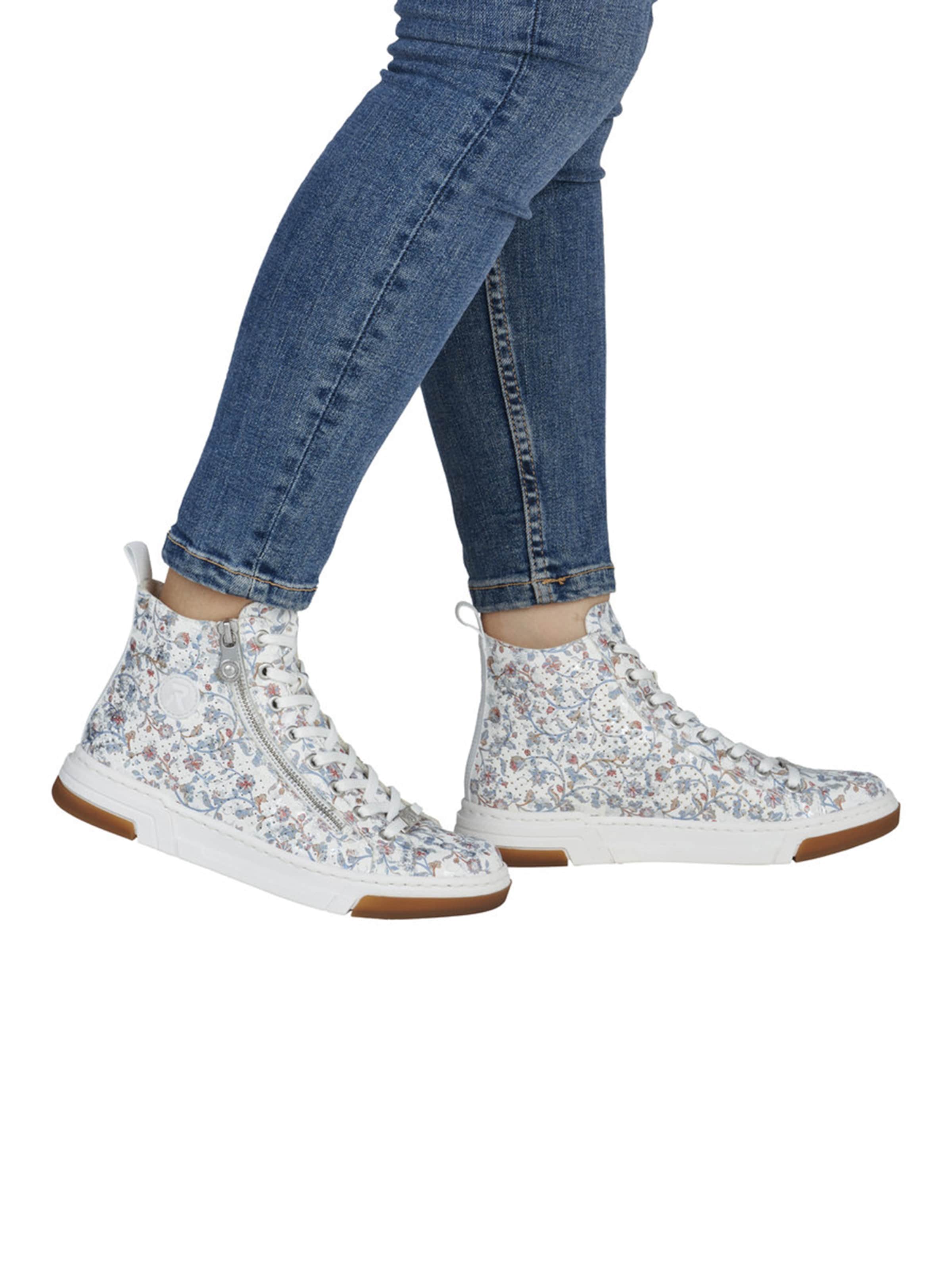 RiekerVisoke tenisice - bijela boja