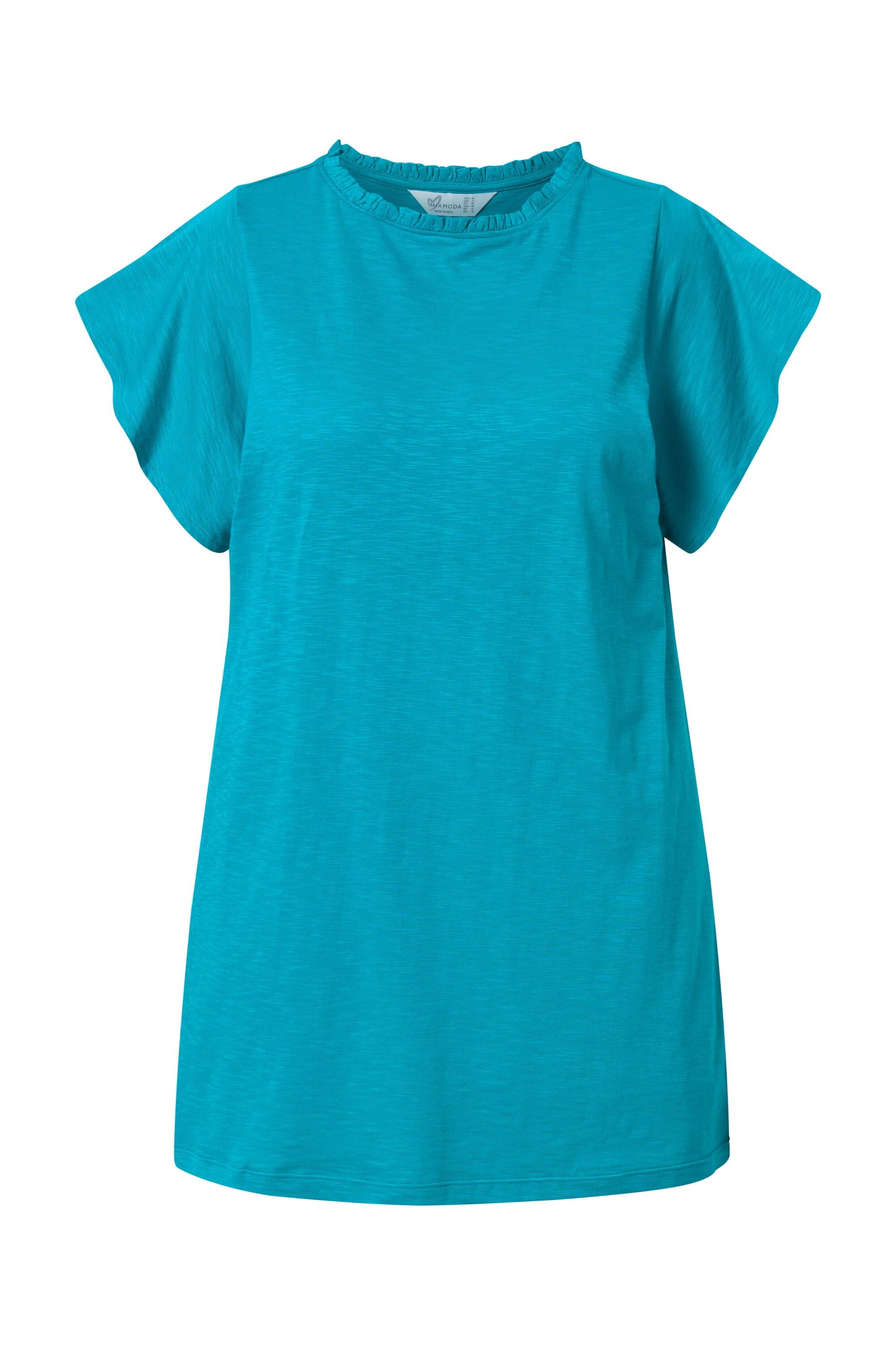 MIAMODA Blouse in Blue: front