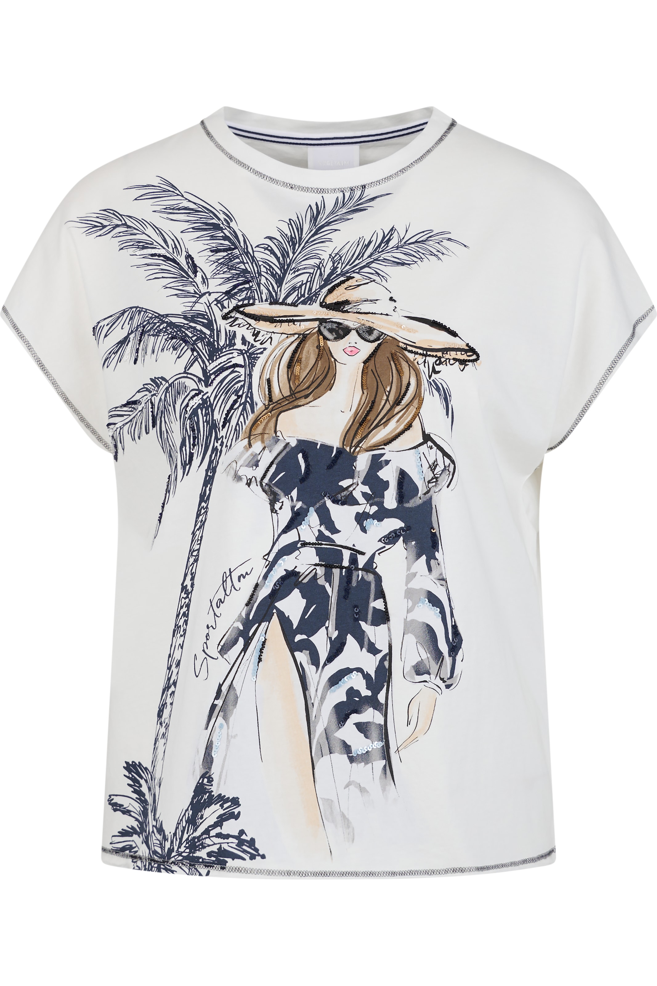 Sportalm Kitzbühel Shirt in White: front