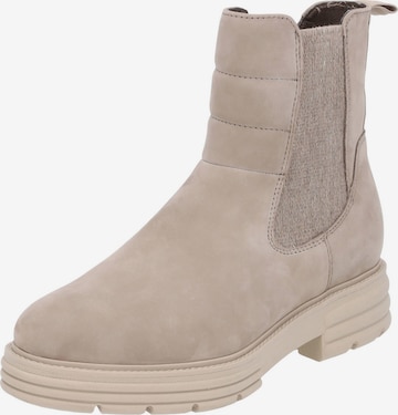 TAMARIS Chelsea boots '25438' in Beige: voorkant