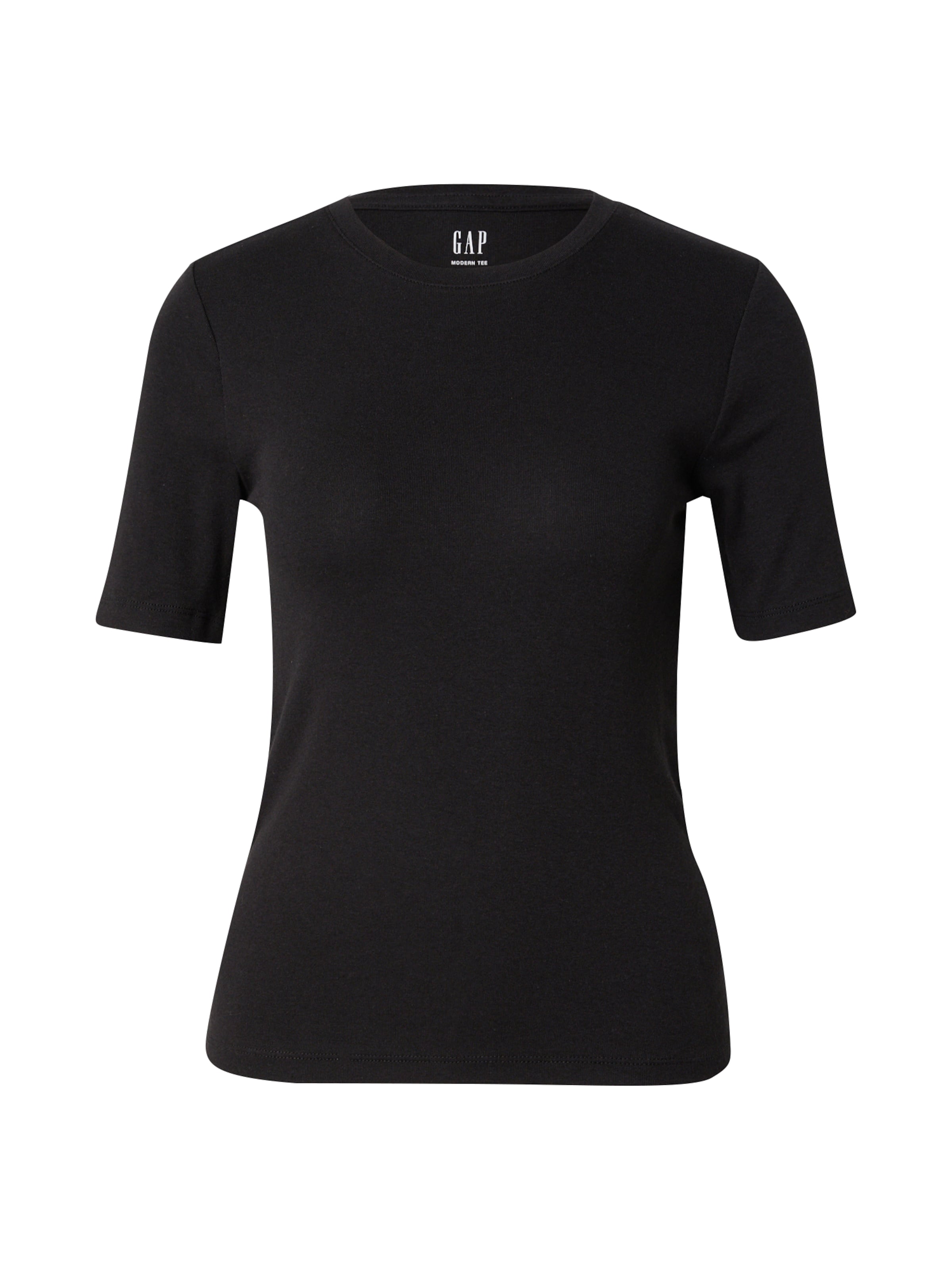 GAP Shirt in Zwart: voorkant