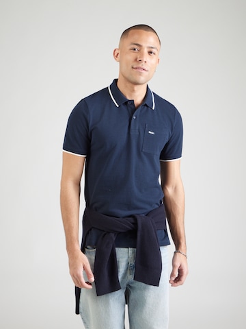 s.Oliver T-shirt i blå: framsida