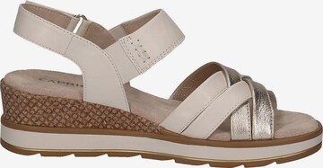 CAPRICE Sandalen met riem in Beige