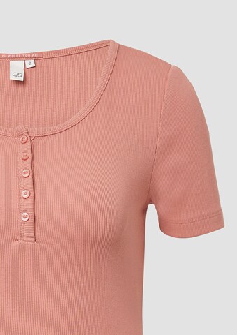 T-shirt QS en orange