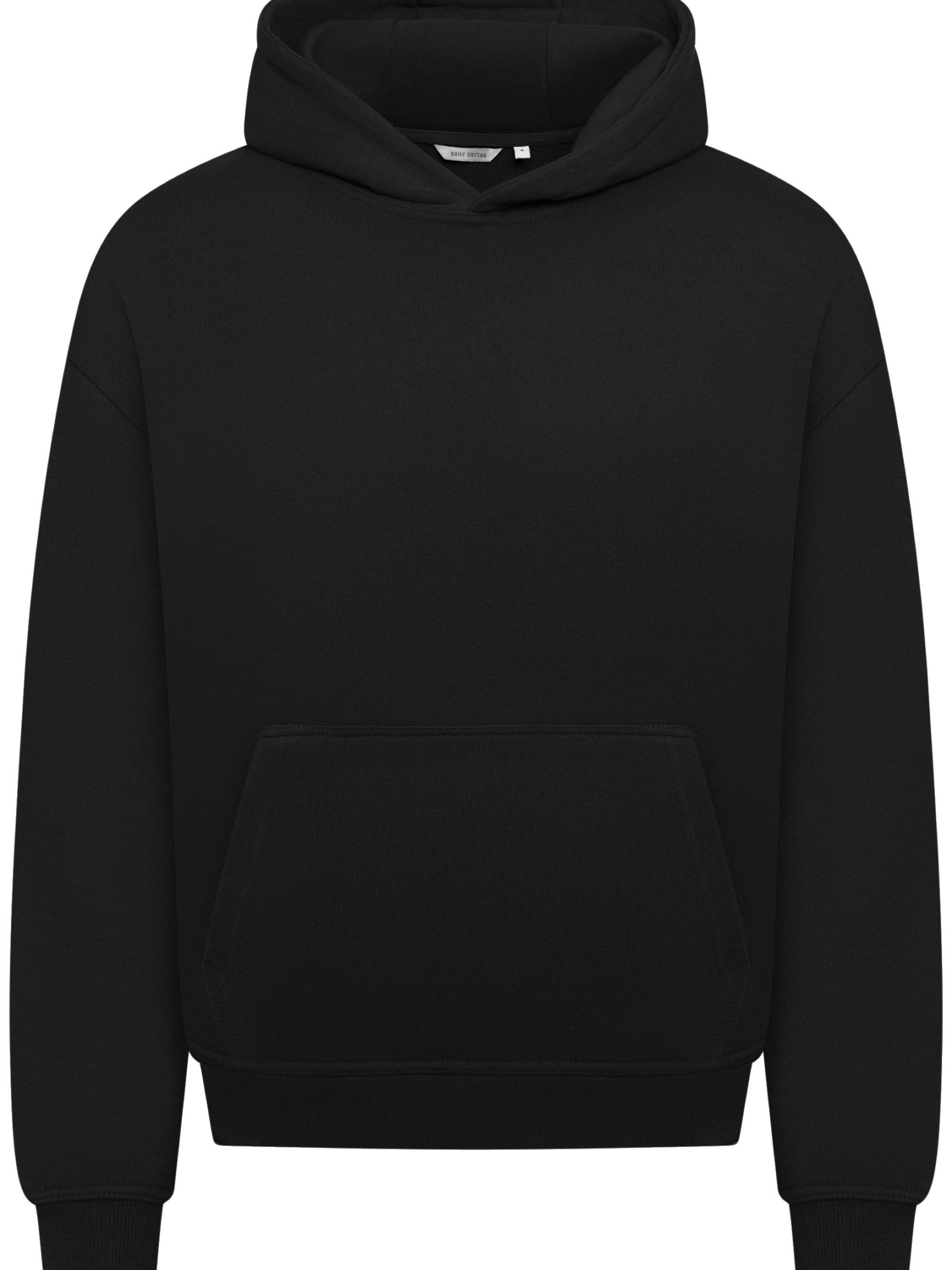 Daily Cotton Sweatshirt 'DCTERUEL' in Black