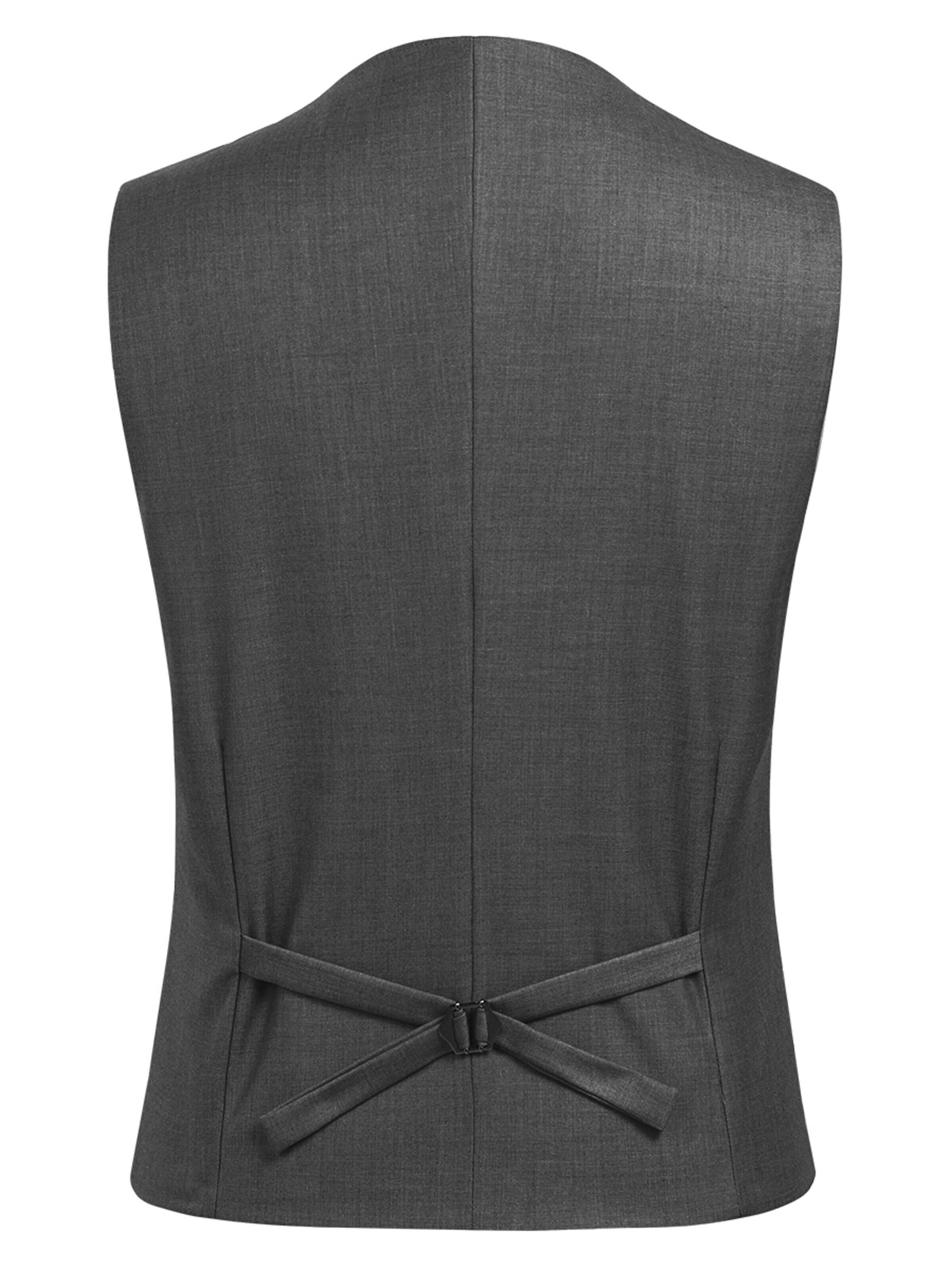YOUTHUP Slim fit Suit 'Drittel' in Grey