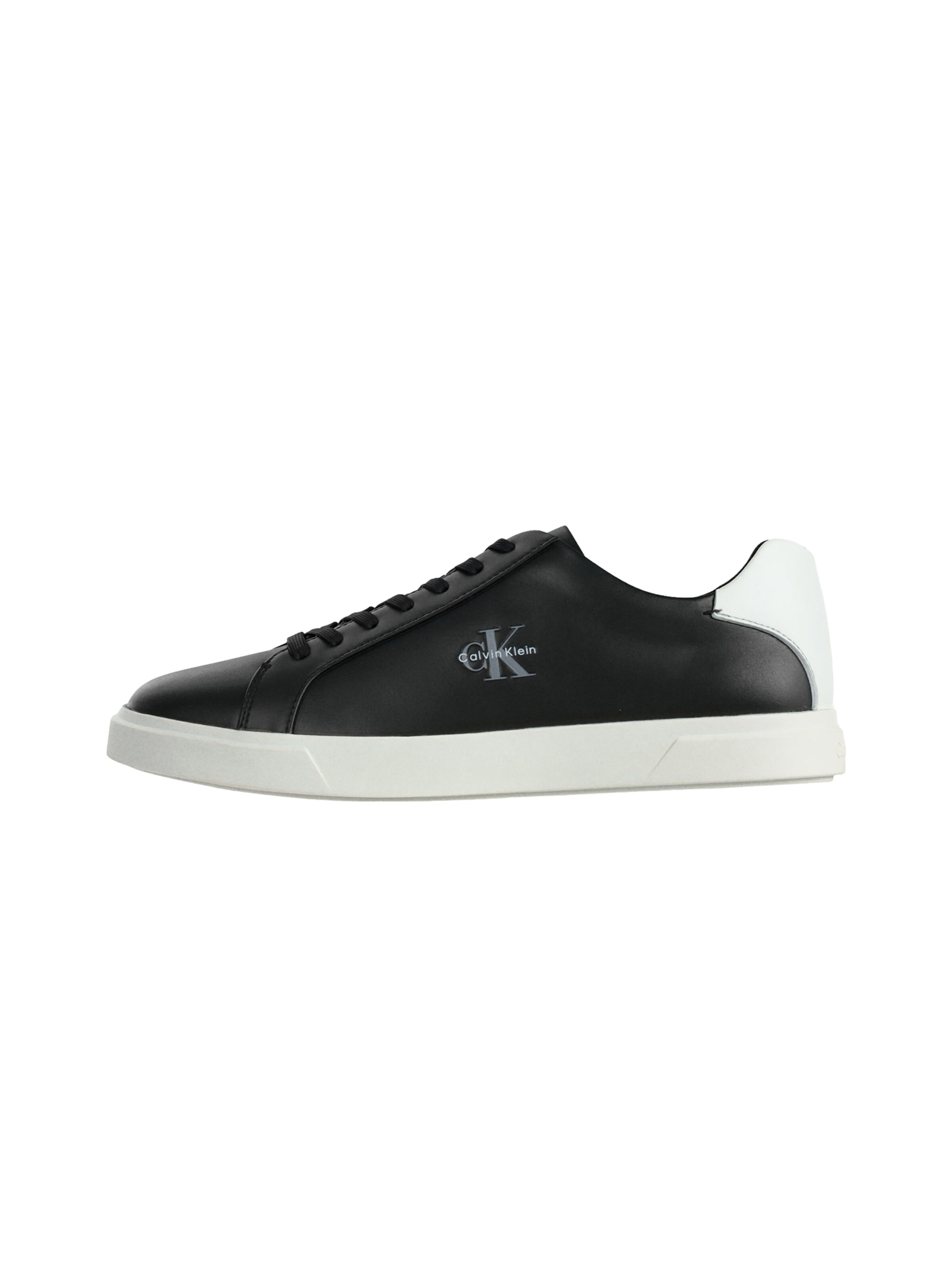 Baskets basses Calvin Klein en noir : devant