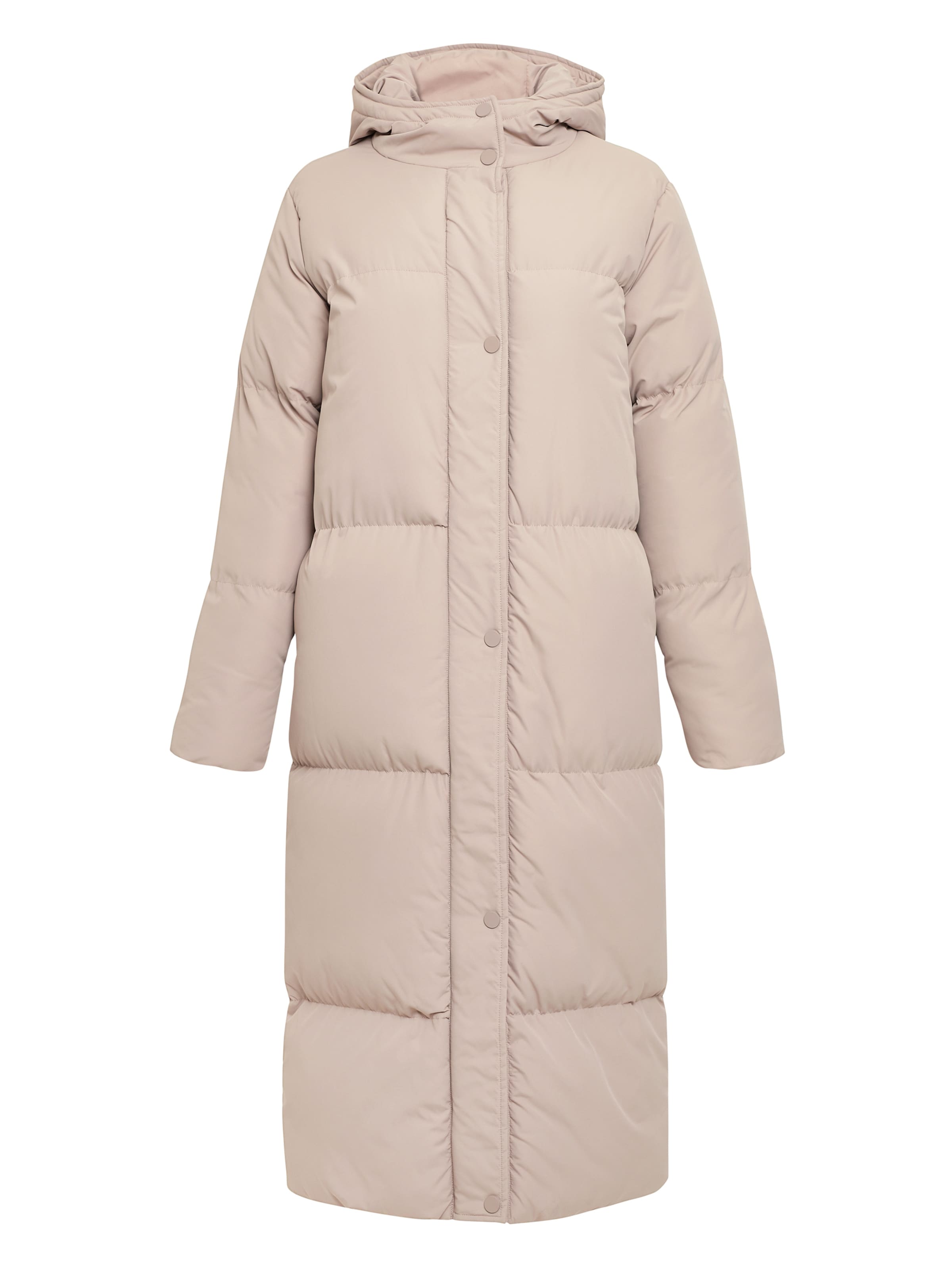 Threadbare Wintermantel 'Jodie' in Grijs: voorkant