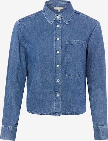 Chemisier Marie Lund en bleu : devant