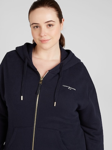 Tommy Hilfiger Curve Zip-Up Hoodie in Blue