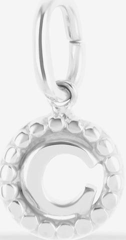 FAVS Pendant in Silver: front