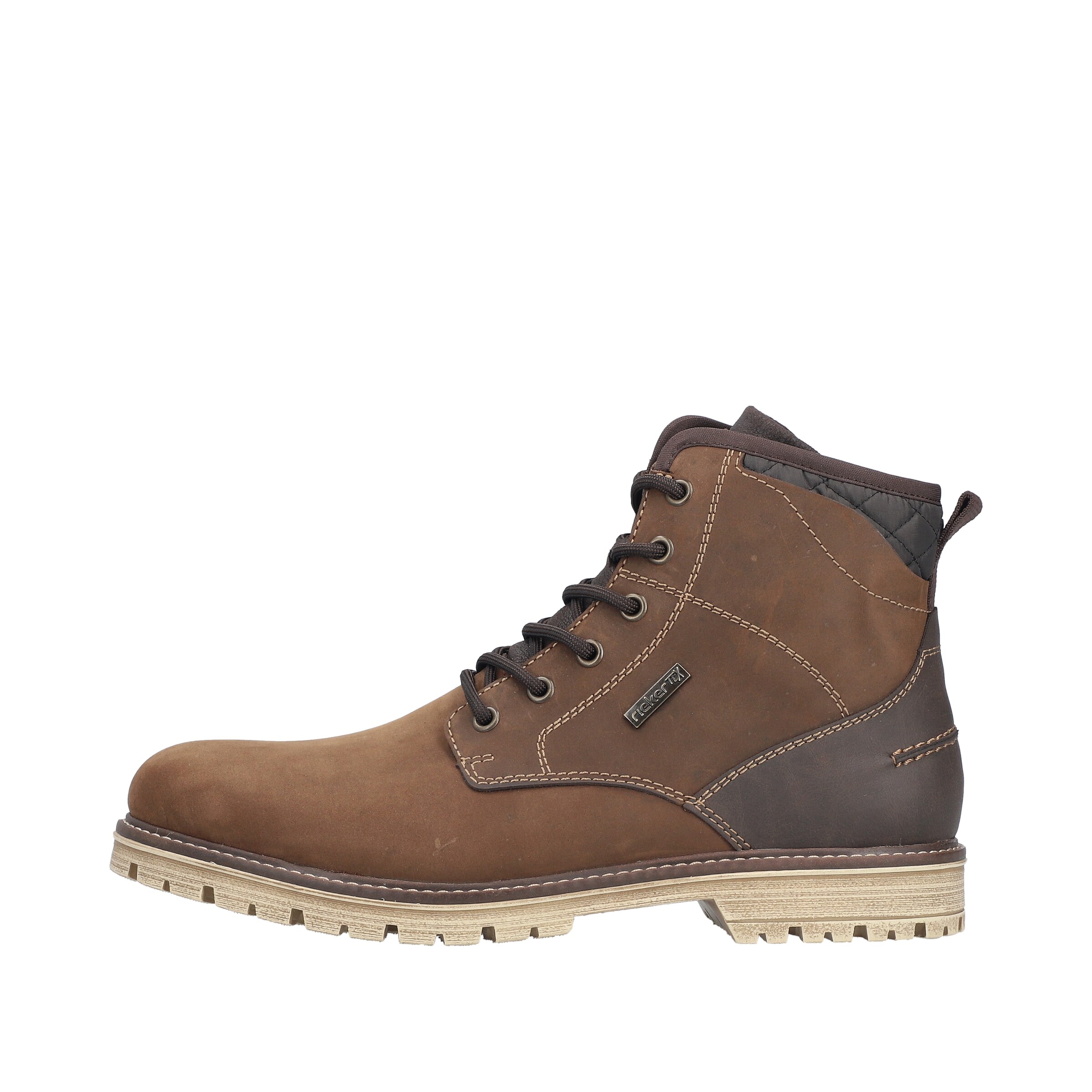 Rieker Lace-Up Boots in Brown