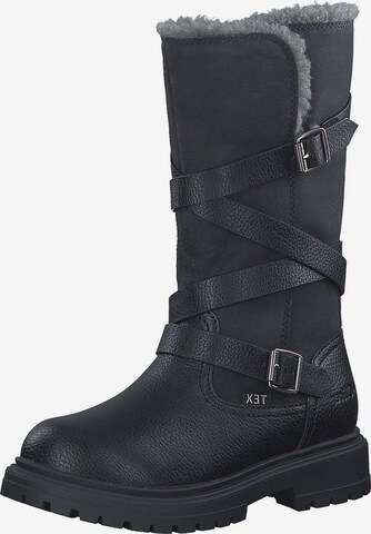 Bottes s.Oliver en noir : devant