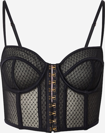 Hunkemöller Bustier 'Britt' in schwarz, Produktansicht