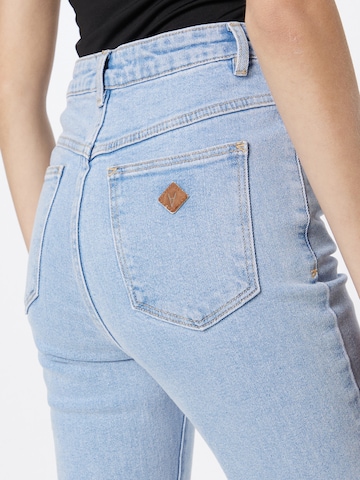 Skinny Jeans de la Abrand pe albastru