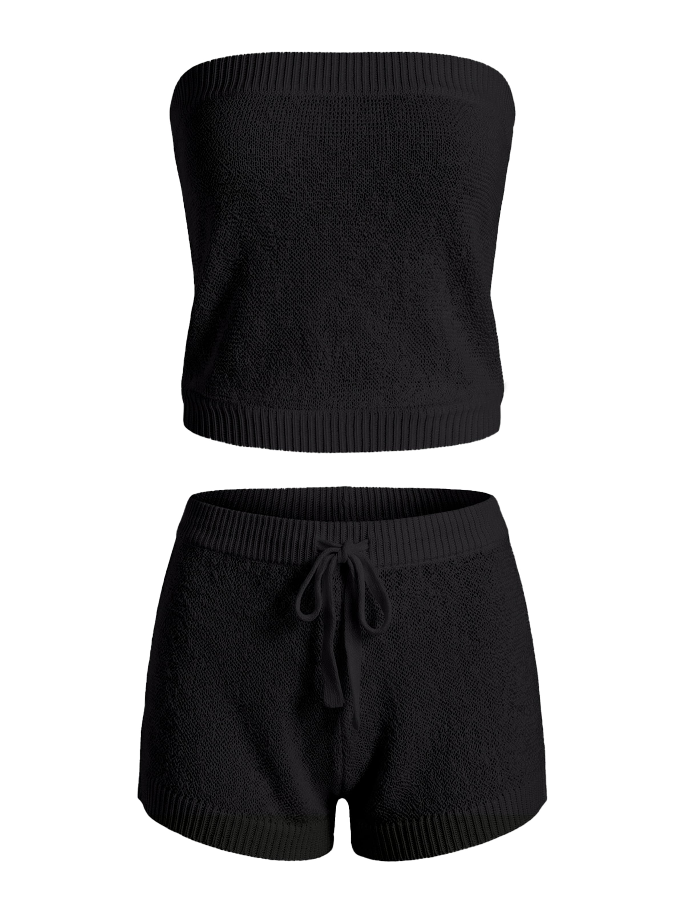 Imily Bela Pükskostüüm, värv must: eest vaates