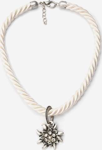 Allgäu Rebell Necklace 'Marlene' in Beige: front