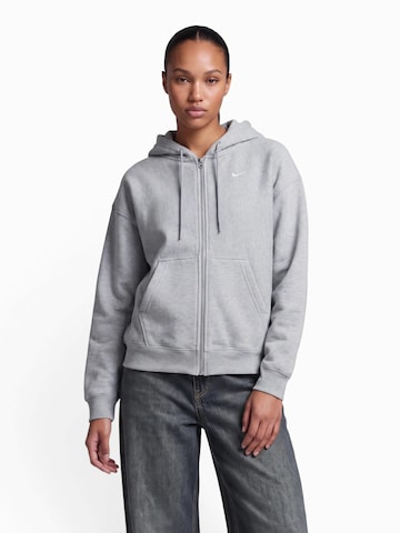 Nike Sportswear Sweatjacka i grå: framsida