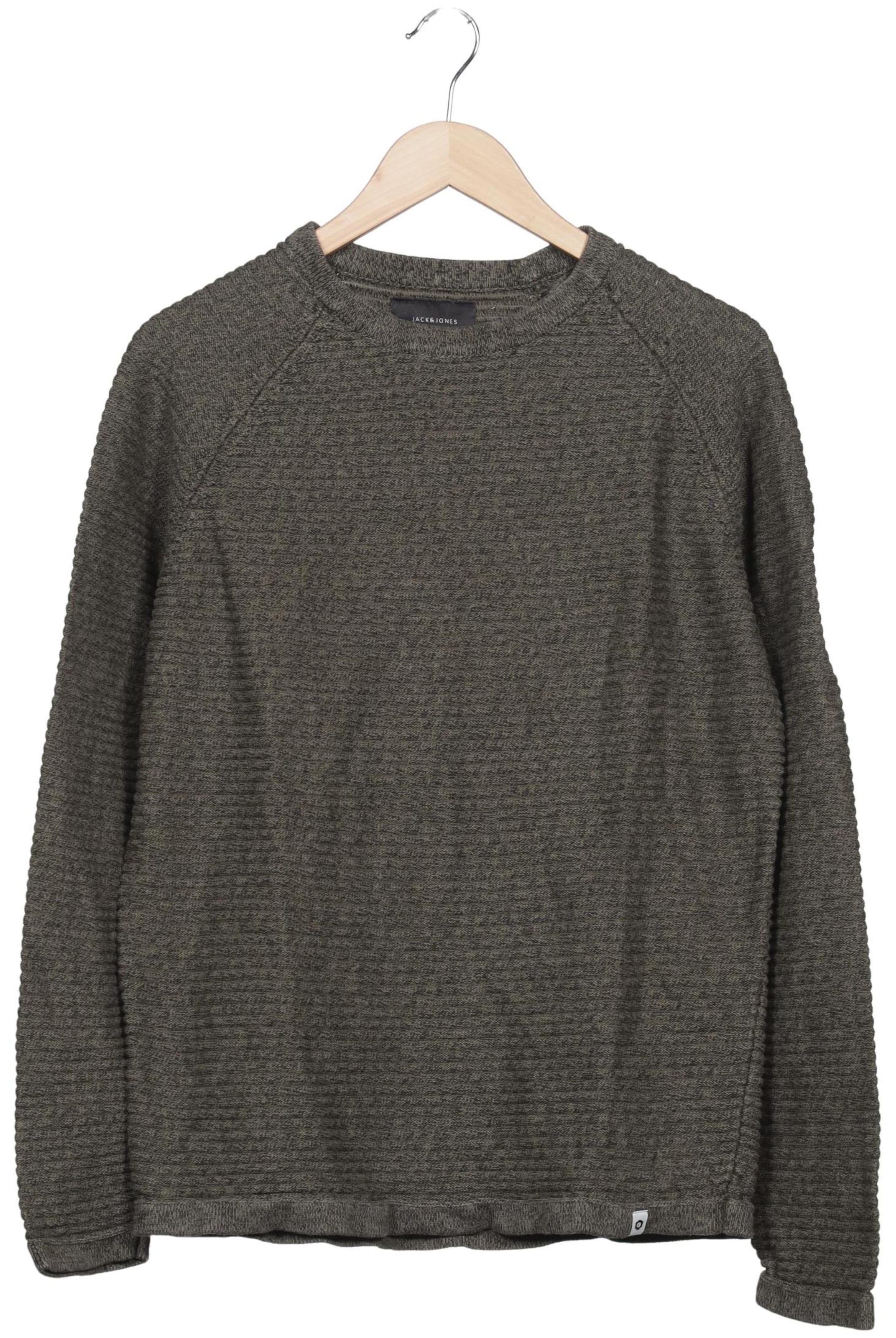 JACK & JONES Sweater & Cardigan in L in Green: front