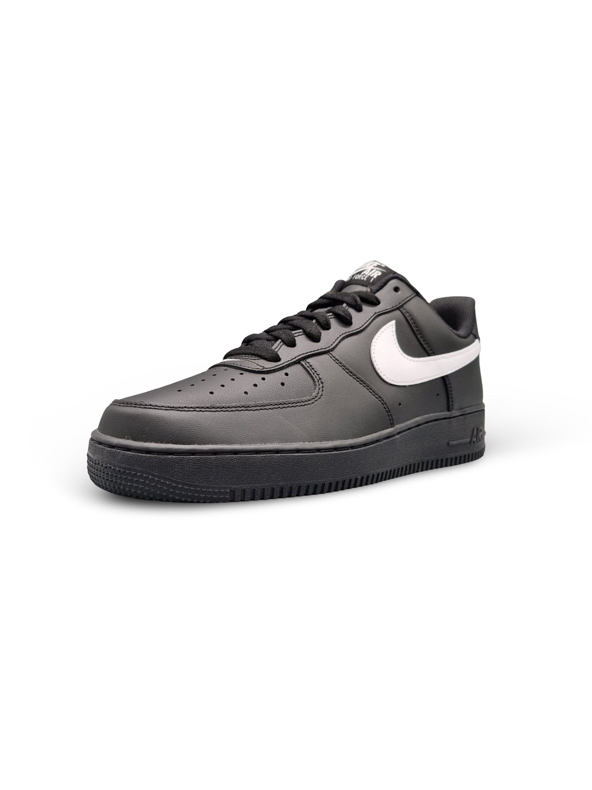 NIKE Sneakers 'Nike Air Force 1 Low '07 Black White (2023)' in Black: front