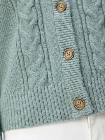 OBJECT Knit cardigan 'OBJDoris' in Green